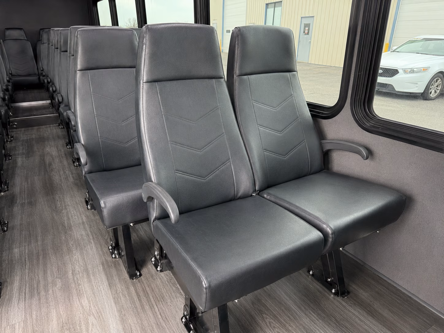 arvada school event transportation onboard seating